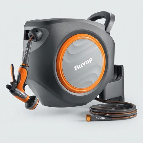 Ruvup Garden Hose Reel, 1/2 in x 150 ft
