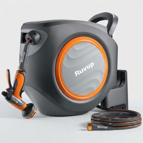 Ruvup Garden Hose Reel, 5/8 in x 100 ft